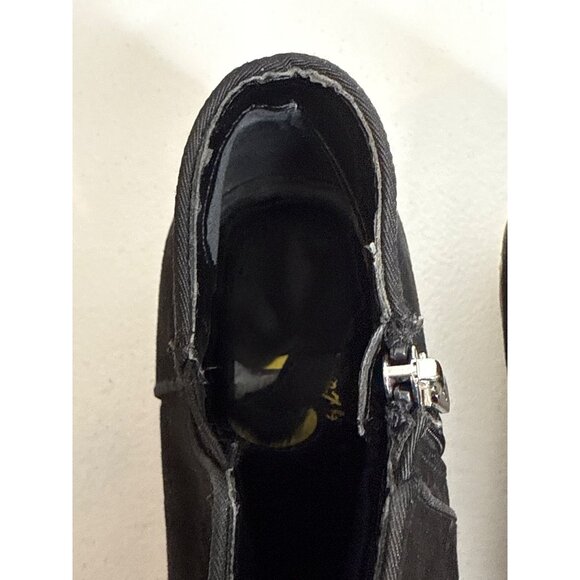 Circus by Sam Edelman Black Suede Ankle Booties Women’s 6.5 - Picture 5 of 13